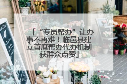 “专员帮办”让办事不再难！临邑县建立首席帮办代办机制获群众点赞