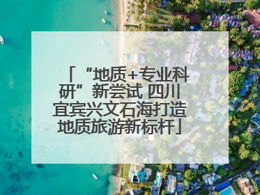 “地质+专业科研”新尝试 四川宜宾兴文石海打造地质旅游新标杆