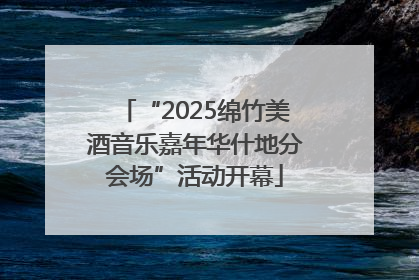 “2025绵竹美酒音乐嘉年华什地分会场”活动开幕