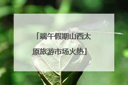 端午假期山西太原旅游市场火热