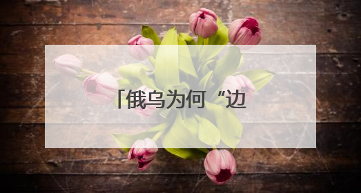 俄乌为何“边打边谈”？
