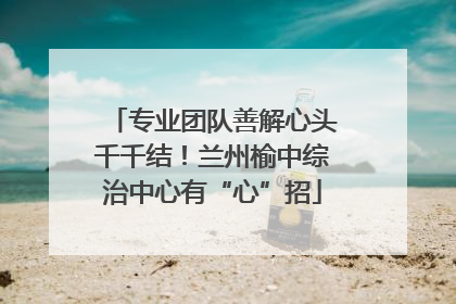 专业团队善解心头千千结！兰州榆中综治中心有“心”招