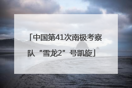 中国第41次南极考察队“雪龙2”号凯旋