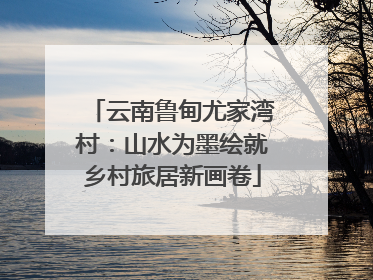 云南鲁甸尤家湾村：山水为墨绘就乡村旅居新画卷