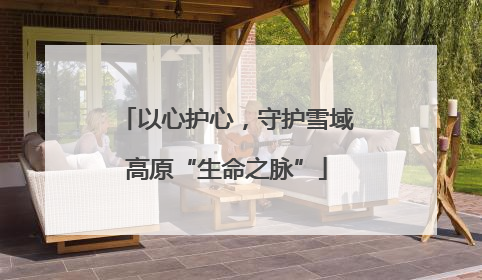 以心护心，守护雪域高原“生命之脉”