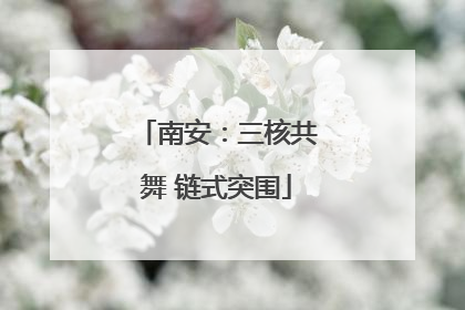 南安：三核共舞 链式突围