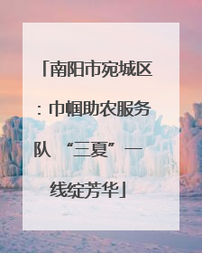 南阳市宛城区：巾帼助农服务队 “三夏”一线绽芳华