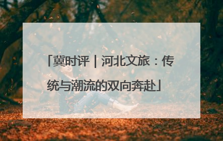 冀时评｜河北文旅：传统与潮流的双向奔赴