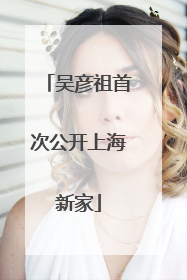 吴彦祖首次公开上海新家