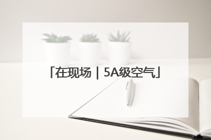 在现场｜5A级空气