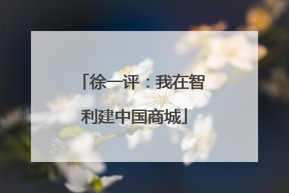 徐一评：我在智利建中国商城