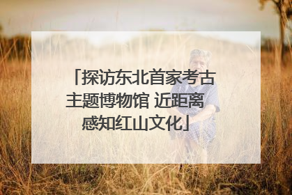 探访东北首家考古主题博物馆 近距离感知红山文化