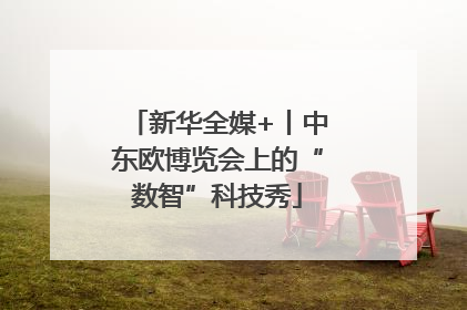 新华全媒+丨中东欧博览会上的“数智”科技秀