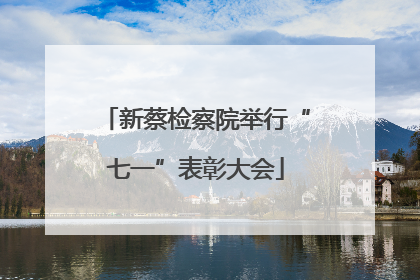 新蔡检察院举行“七一”表彰大会