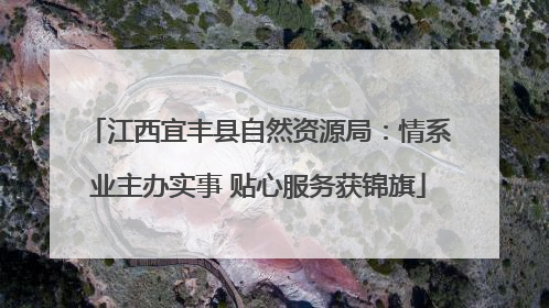 江西宜丰县自然资源局：情系业主办实事 贴心服务获锦旗