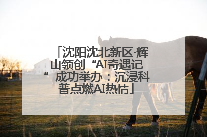 沈阳沈北新区·辉山领创“AI奇遇记”成功举办：沉浸科普点燃AI热情