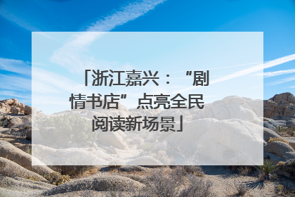 浙江嘉兴：“剧情书店”点亮全民阅读新场景