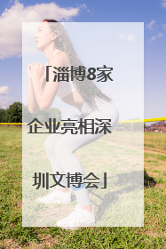 淄博8家企业亮相深圳文博会