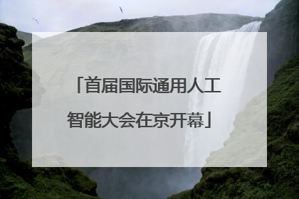首届国际通用人工智能大会在京开幕