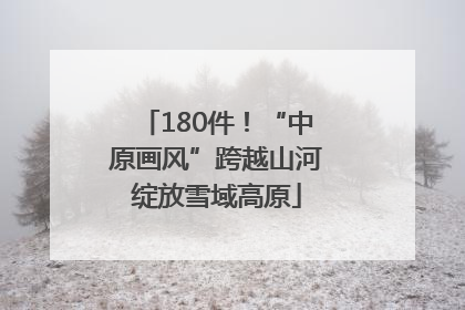 180件！“中原画风”跨越山河绽放雪域高原