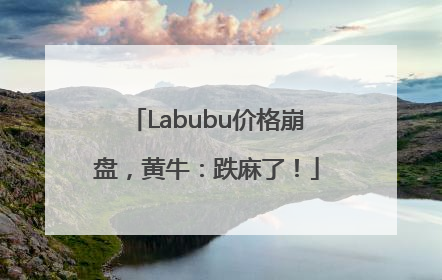 Labubu价格崩盘，黄牛：跌麻了！